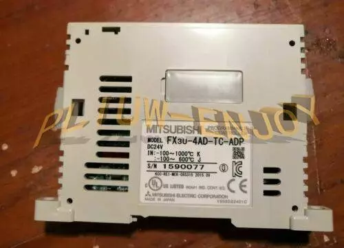 1PCS Used Mitsubishi PLC Expansion Module FX3U-4AD-TC-ADP