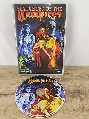 Slaughter of the Vampires (DVD, 1962, B&W) VERY RARE OOP - DISC Is Excellent