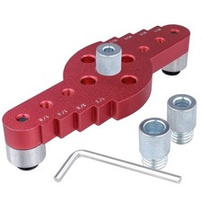 Mesee Vertical Pocket Hole Drilling Jig - 2-in-1 Woodworking Tool