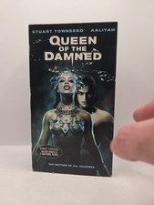 Queen of the Damned VHS, 2002 Horror Fantasy Aaliyah Bonus Footage Tested