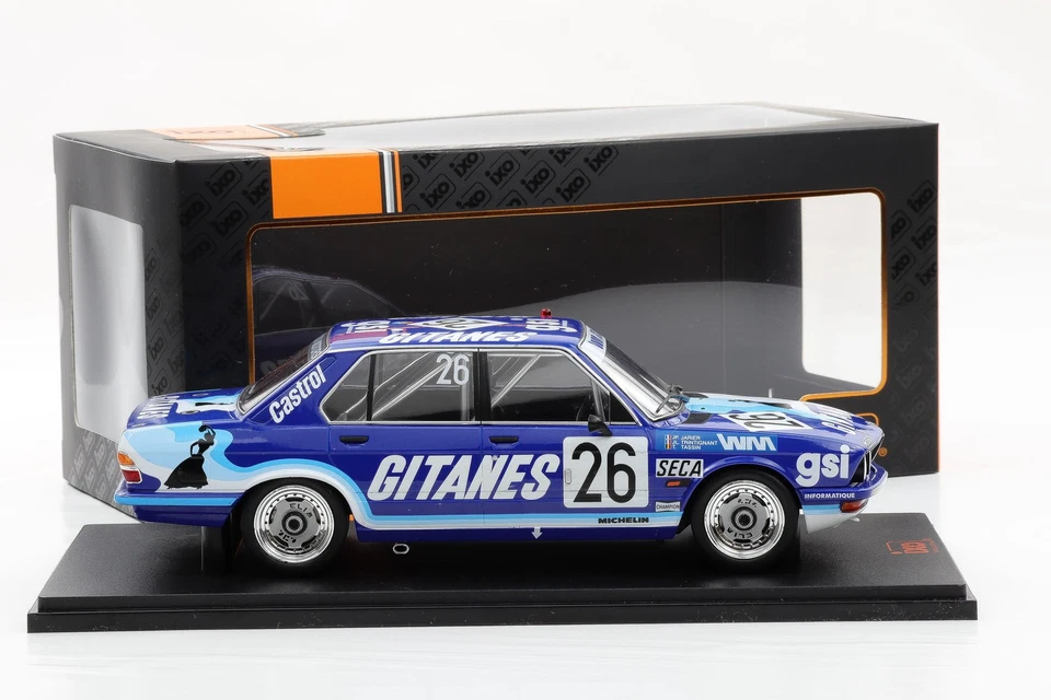 1:18 IXO BMW 528i E28 #26 Gitanes 24h Spa 1982 18RMC183A - Immagine 3 di 4