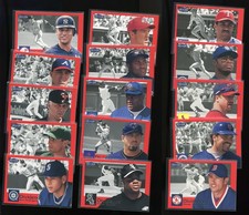 2000 FLEER TRADITION DIVIDENDS COMPLETE INSERT SET #s 1-15 KEN GRIFFEY JR THOMAS