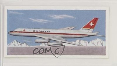1961 Lyons Tea Wings Across the World Tea Advertising Back Convair 990 #16 n1u
