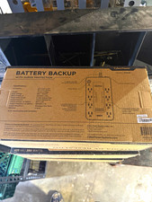 CyberPower ST425 UPS Battery Backup 425VA/260W, 8 Outlets, USB, Black