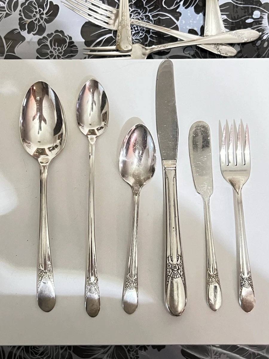 Wm. Rogers & Son Antique US Silver-Plated Flatware for sale | eBay