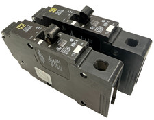 Lot of 2x Square D  EDB14020 20A 277V Circuit Breaker