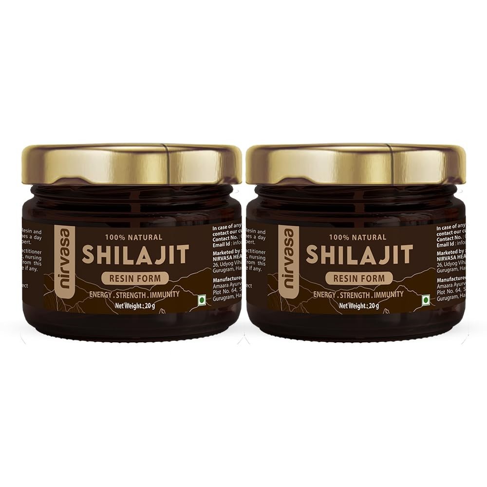 Himalayan Shilajit Resin 20g – Pure Authentic Nirvasa for Energy & Vitality Z1