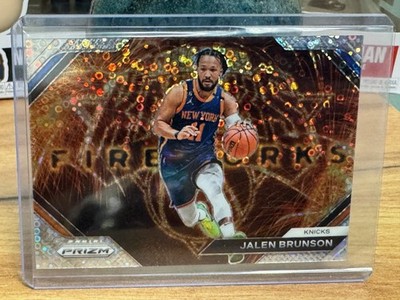 2023-24 Panini Prizm - Fireworks Jalen Brunson #4 Fast Break Prizm -  MVP - rare