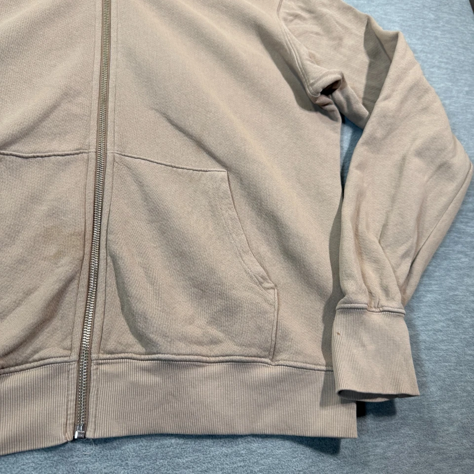 Sudadera con Capucha Joah Marrón Mujer Talla Única Beige Cremallera Calce Relajado Minimalista Informal Foto 2 de 4