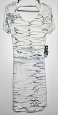 NWT Young Fabulous and Broke Dress XS Tie Dye Mini Open Back Bodycon