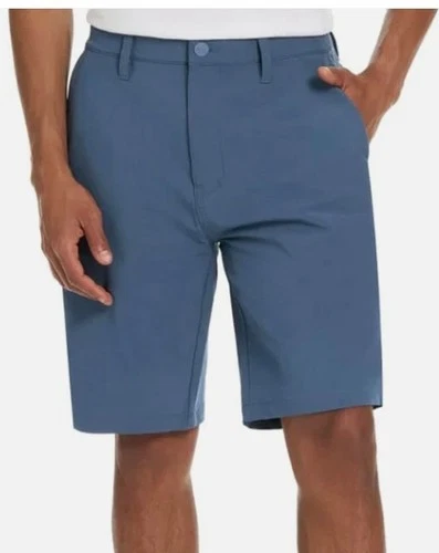 Hurley Mens Venture Hybrid Walk Short, Blue, 30