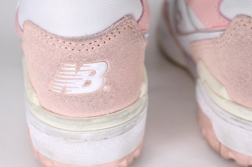 New Balance 550 Little Kid White Pink Haze Basketball Größe 4 Jugend Mädchen - Bild 12 von 17