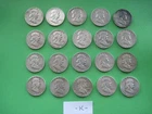 1 Roll Benjamin Franklin Half Dollar US 90% Silver $10.00 Face Value 20 Coins- K