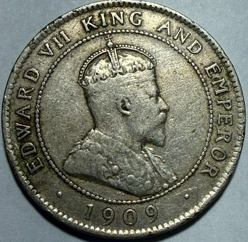 1909 Edward VII Penny — photo from another recent sale