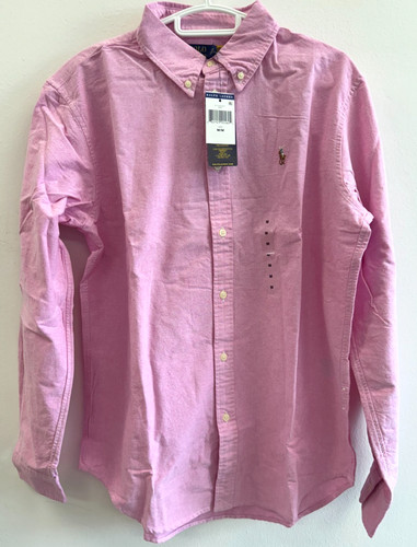 Polo Ralph Lauren Women’s Classic Fit Oxford Shirt Pink M NWT