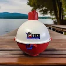 Big Bobber Floating Cooler 16” 12 Can Ice Chest The Cool Beach Boat Accessory ￼