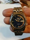 Vintage SEIKO 5  AUTOMATIC 21J SKELETON BACK  7S26