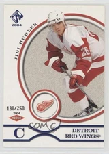 2003-04 Pacific Private Stock Reserve Blue /250 Jiri Hudler #118 Rookie RC