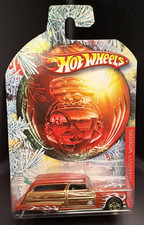2011 Hot Wheels Holiday Hot Rods PURPLE PASSION WOODIE Red w/Gold Pr5 Spokes