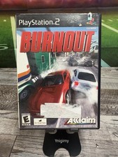Burnout PS2 (Sony Playstation 2) CIB, COMPLETE W/MANUAL TESTED AND WORKING!
