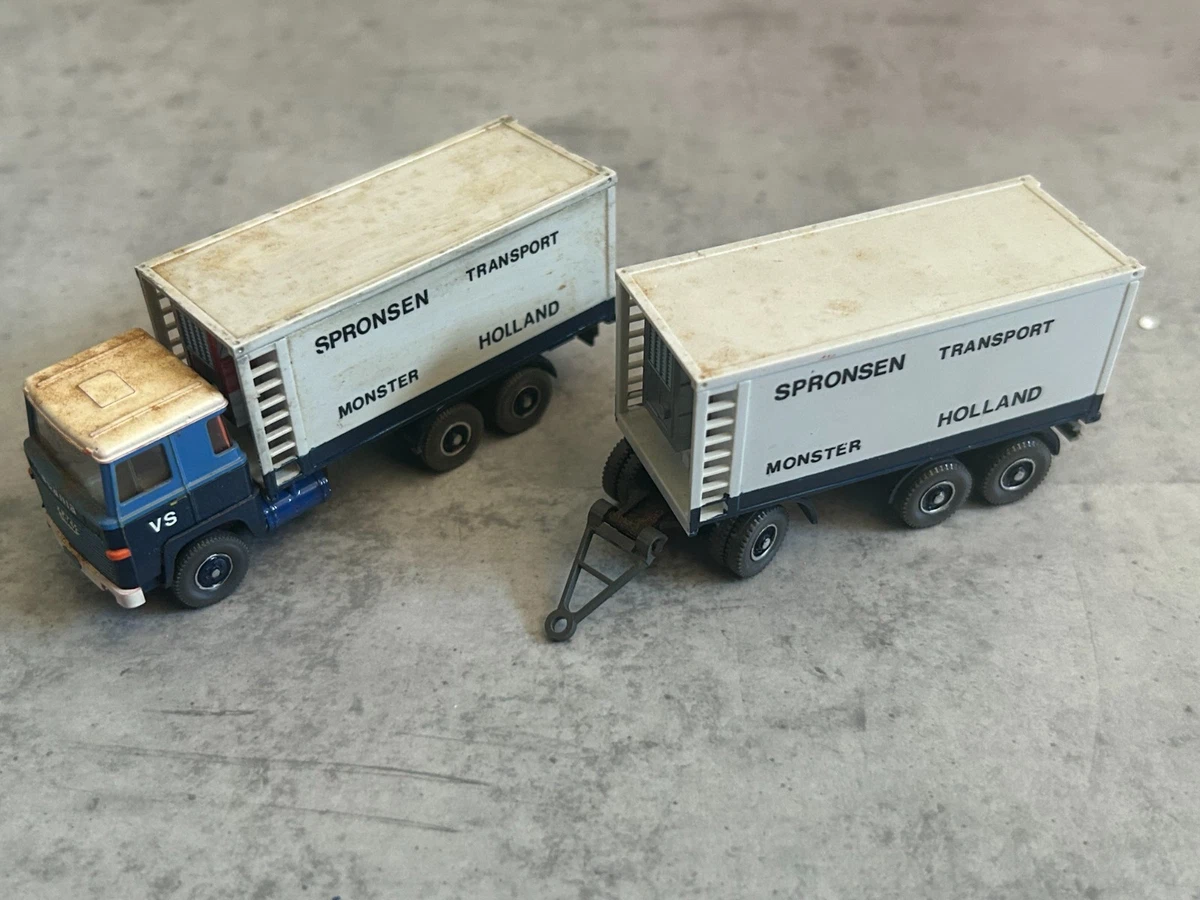 HERPA 951494 IAA 2022 Iveco S-Way bâche-rideau semi-remorque IAA 1:87