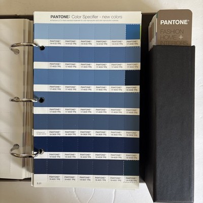 Pantone Fashion Home Interiors TPG Chips FHI Color Book Reference