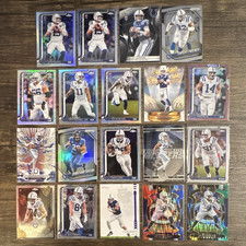 Indianapolis Colts Card Lot (19) - Chrome & Chrome Black Rookie Riley Leonard