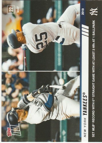 2019 Topps Now 264 NEW YORK YANKEES®