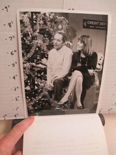 NBC TV show photo 1973 DIANA Rigg Christmas tree Robert Moore Snoopy dept store