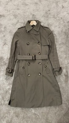 Massimo Dutti Trench Coat Beige Größe S-M 34-36-38 Baumwolle