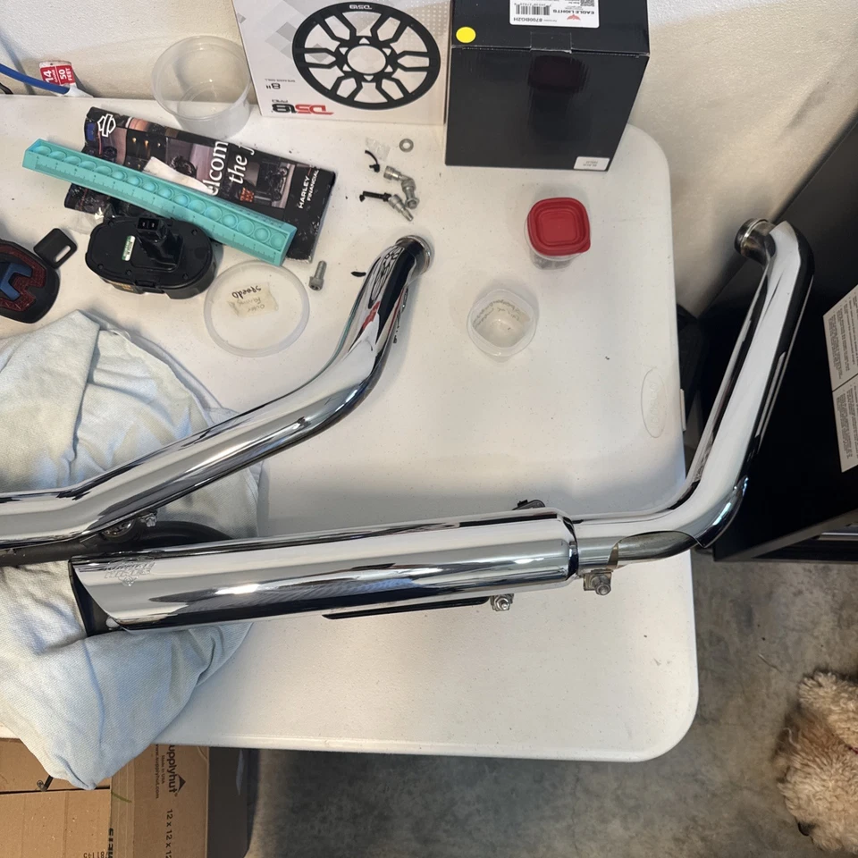 Harley-Davidson Heritage Softail Classic Head Pipes 2016 OEM Foto 2 de 4