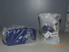 Tupperware salt and pepper shakers with Butter Dish (NEW)