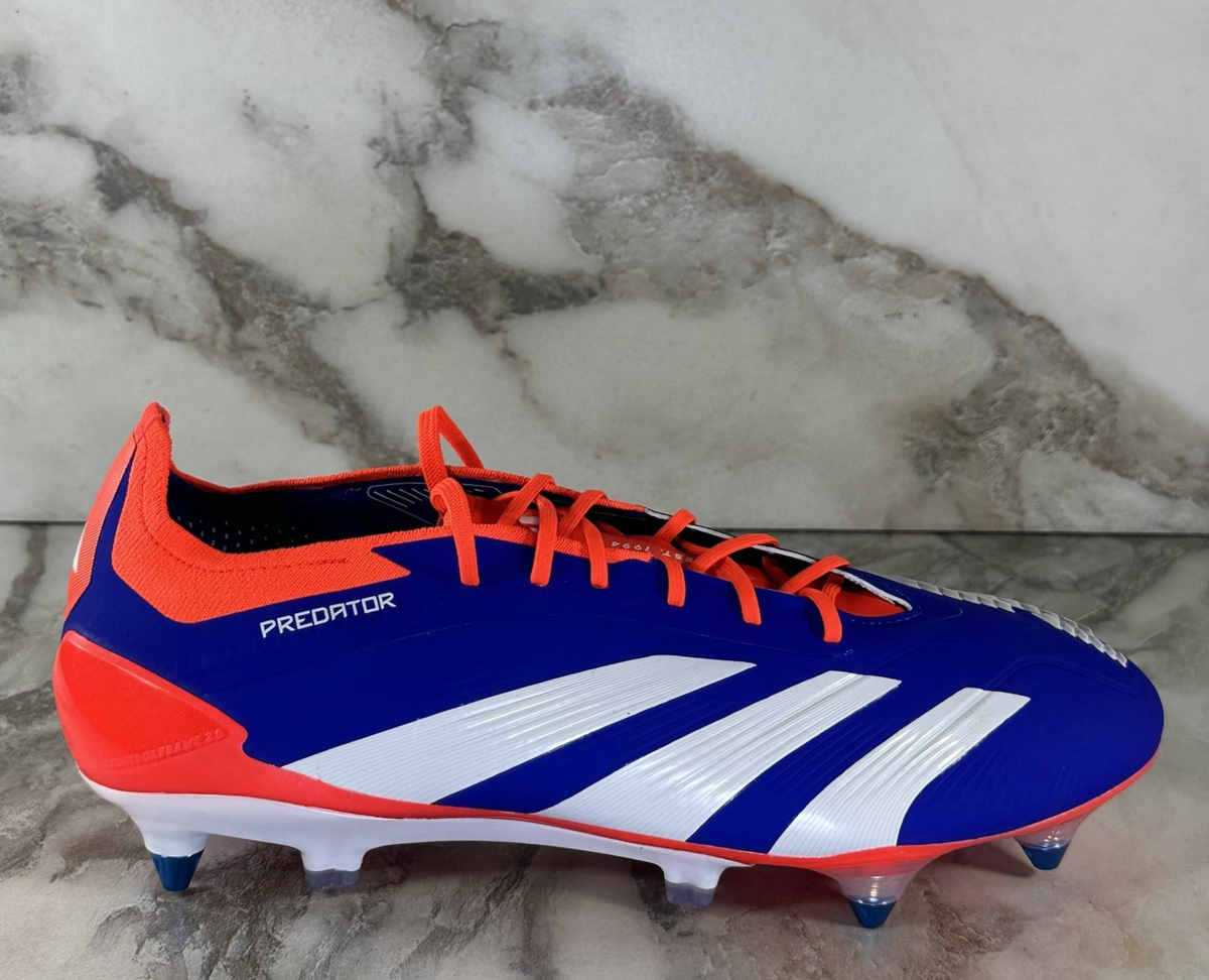 Adidas Predator Elite SG Soccer Cleats Mens Sz 8.5 Advancement Pack Blue IF6323 adidas Predator Elite SG Advancement - Lucid Blue/Footwear  main image 2