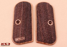 KSD Brand Colt 1903 Pocket Hammerless Compatible Walnut Grips Striped Full 