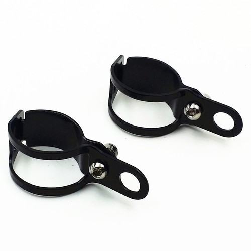 33-43mm 39mm 41mm Turn Signal Relocation Fork Clamps Motorcycle For Cafe Racer - Picture 4 of 7