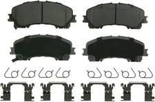 Front Ceramic Brake Pads w/Hardware Kit for Infiniti Q50 Q60 QX50 Nissan Rogue