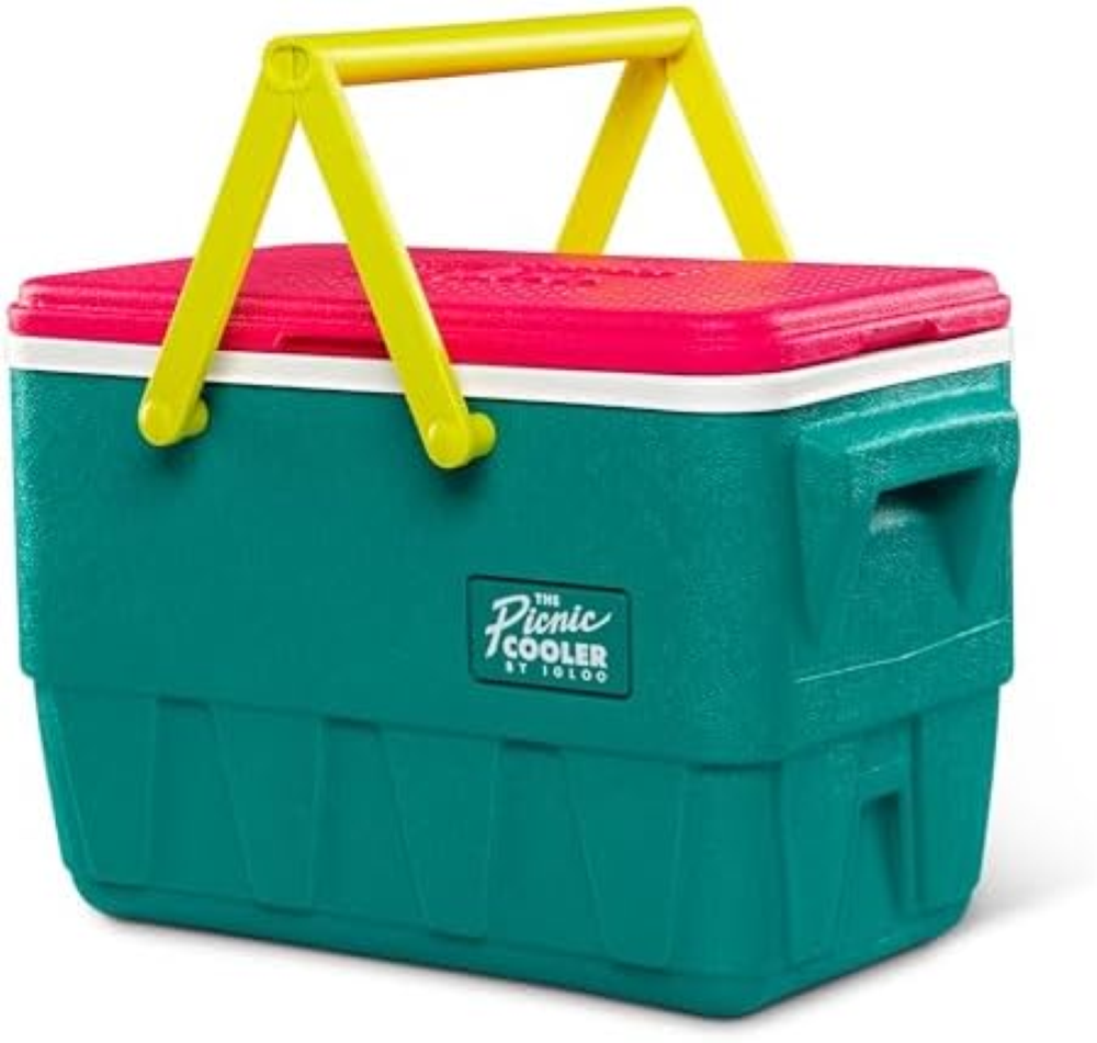 IGLOO Retro Jade 25 Qt Pranzo Picnic Basket Cooler