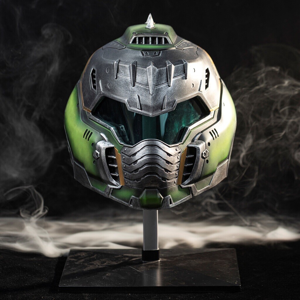 Xcoser 2025 Doom:The Dark Ages Doom Guy Helmet Resin Replica