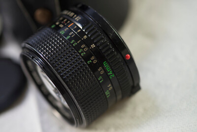 Canon FD 24mm f2.8 Ultra Wide Angle Lens for AE-1 A-1, Case