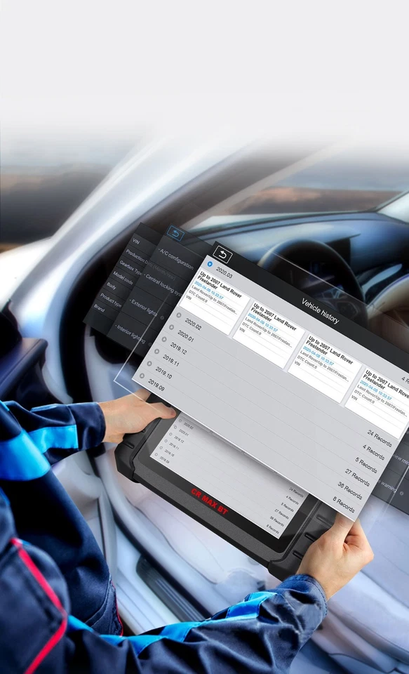 iCarsoft CR MAX BT 2025 PROFI Scanner ALLE SYSTEME & Online Service FULL SYSTEM - Bild 3 von 4