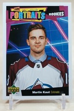 2020-21 Upper Deck UD Portraits Rookies Martin Kaut #P-45