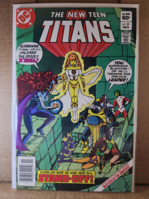 The New Teen Titans #25 1982 DC Raw High-Grade 1st Blackfire combined shipping