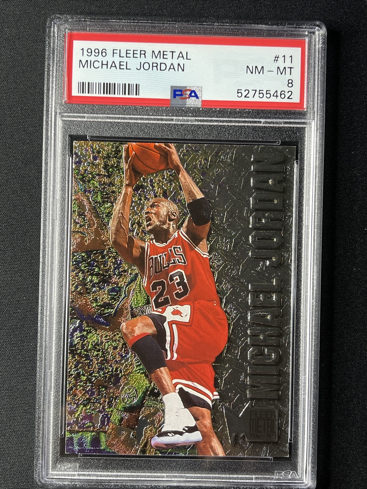Self-Graded Sports Cards: 1996-97 Fleer Metal Michael Jordan