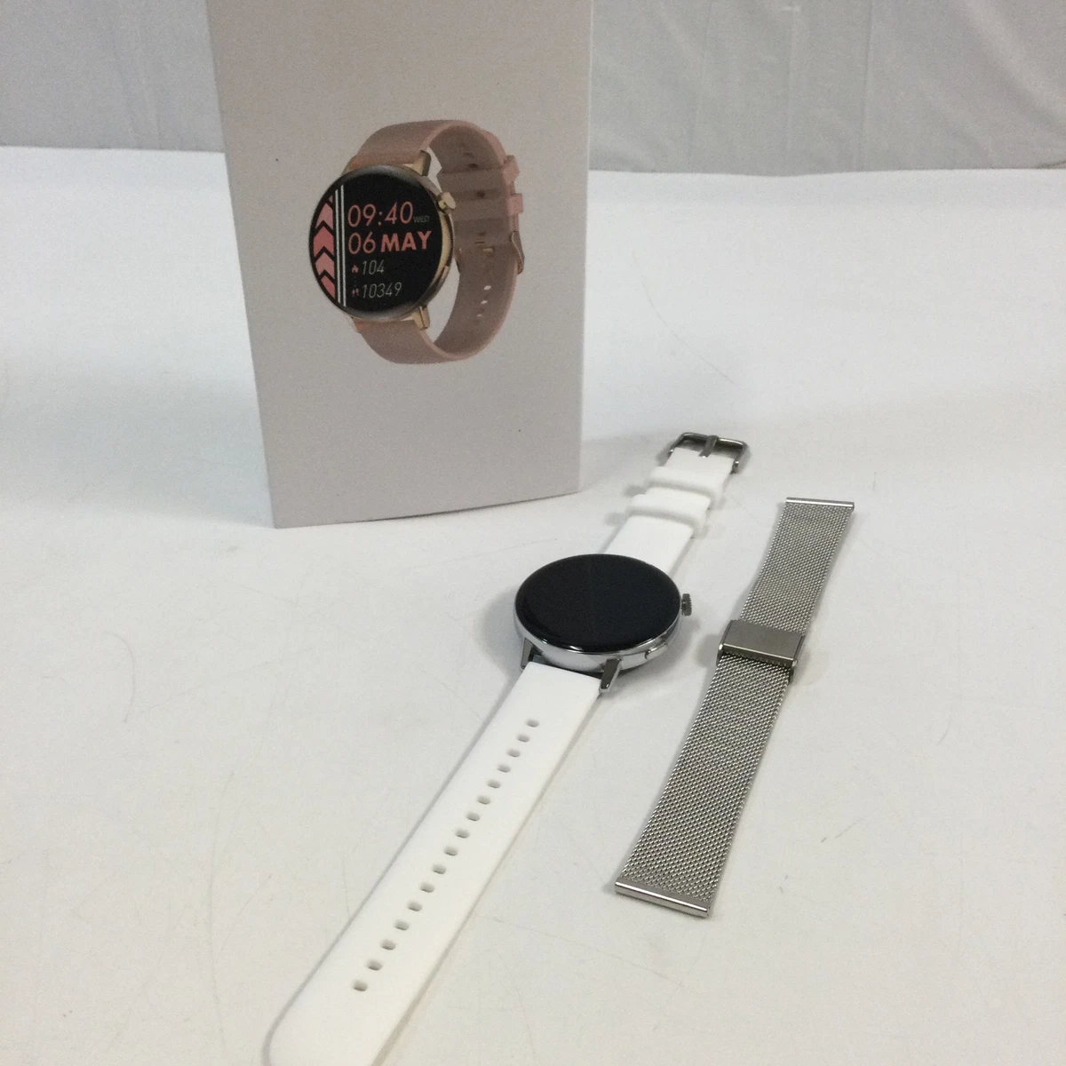 Silver top smartwatch womens