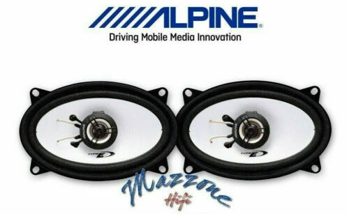 Alpine SXE-4625S Ciare CXE184 Set 4 Arcas Óvalos Nissan Terrano 2 II Altavoces - Imagen 3 de 4