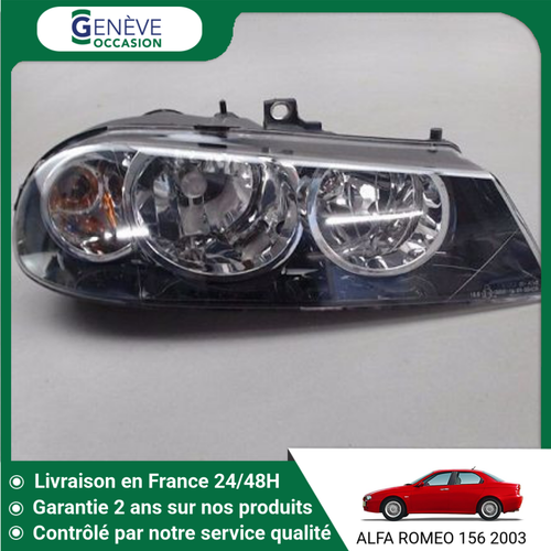 Phare Avant G Droit Pour Alfa Romeo GT 1.9 JTD - Réf 60681584