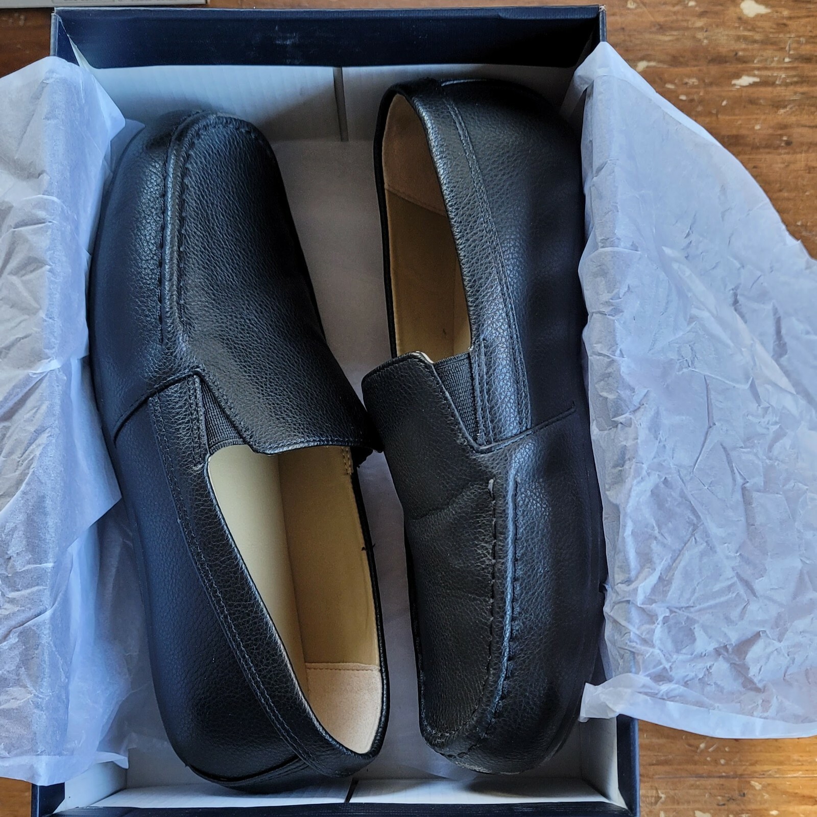 1901 mocasines de cuero sintético, mocasines, niños, talla 3M 439103490324