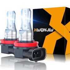 New Fog Lights Car H11 H8 Led Bulbs Upgrade Kit 6000k White For Mazda 3 5 6