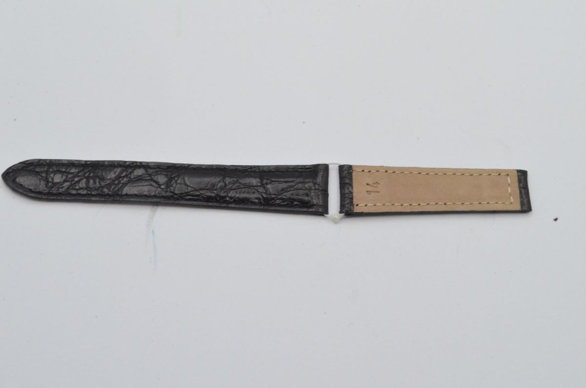 Cartier Calf Leather Bracelet Leather Bracelet 14Mm Folded Clasp 12Mm 14-12