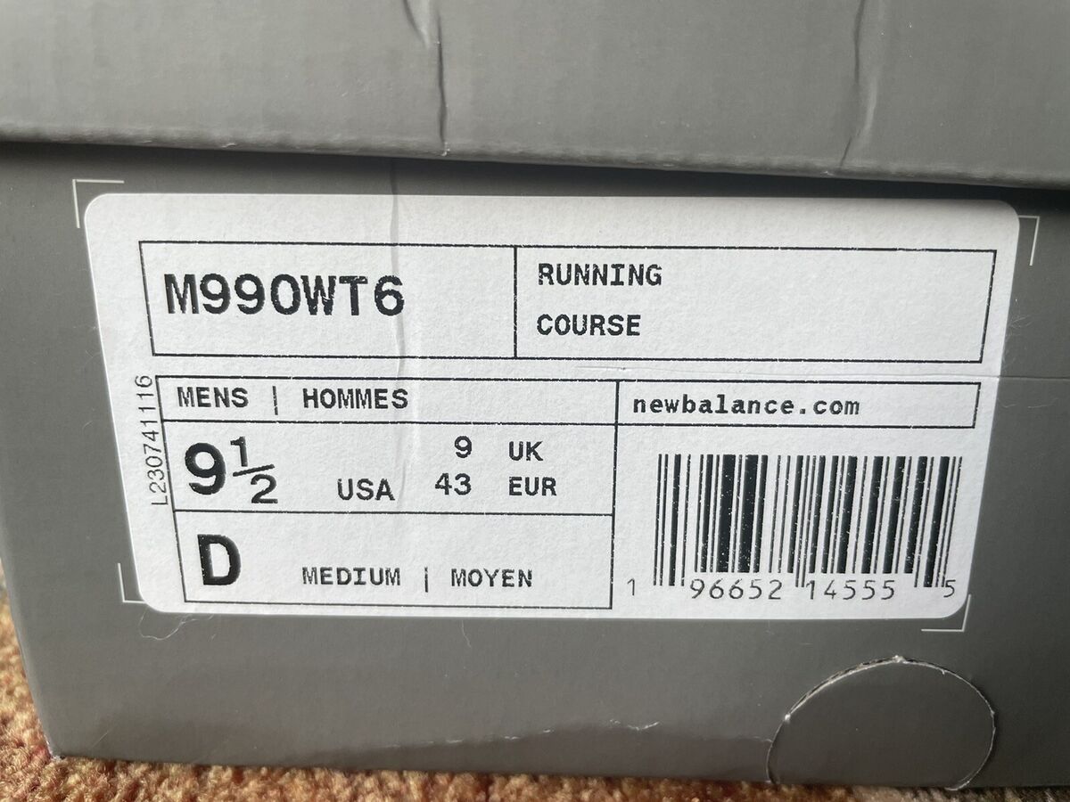 Size 9.5 - WTAPS x New Balance 990v6 Made in USA M990WT6 IN Size 9.5 - WTAPS x New Balance 990v6 Made in USA M990WT6 IN